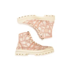 Pataugas AUTHENTIQUE WALKIE TALKIE GR F2H ROSE -Pataugas BOOTS FEMME OG GR F2H POUDRE 6