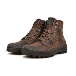 Pataugas AUTHENTIQUE MADE IN FRANCE F4G Tartan Marron 11 Pataugas AUTHENTIQUE MADE IN FRANCE F4G Tartan Marron -Pataugas BOOTS HOMME AUTHENTIQUE W H4G TARTAN MARRON 5