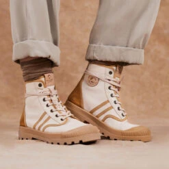 Pataugas AUTHENTIQUE M/MIXTC F4H SABLE -Pataugas F AUTHENTIQUE MIXTC SABLE